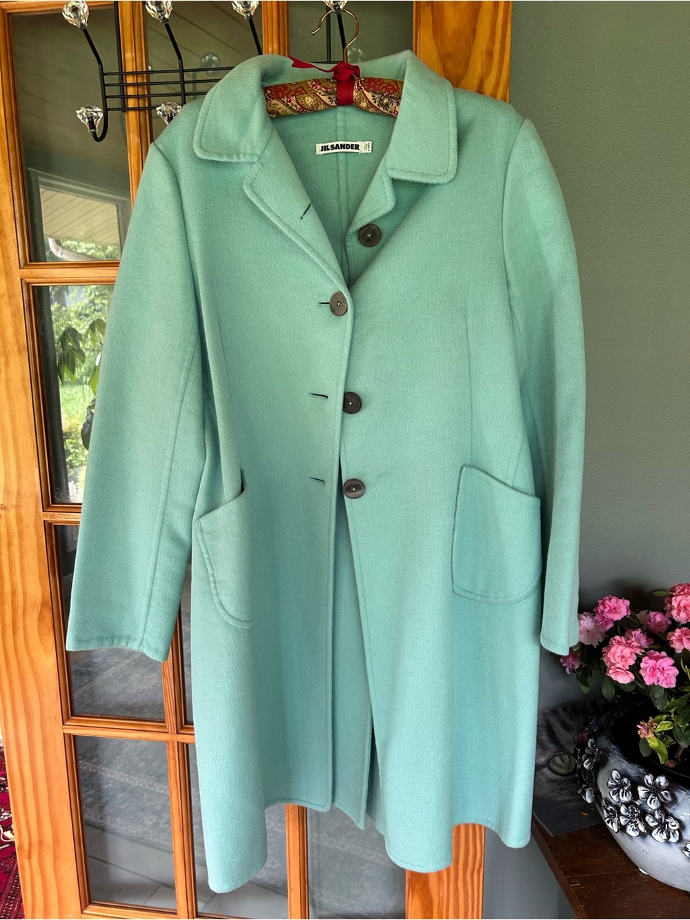 Jil Sander 42 Cashmere Coat